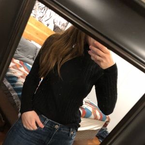 GAP Black Turtleneck